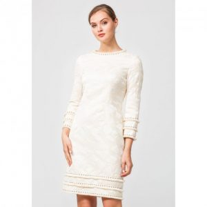 Купить Платье из плотного фактурного шелка Nai Lu-na by Anastasia Ivanova AI3516-2 S и доставка по Украине