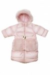 Купить Конверт комбинезон трансформер Choupette пуховый с меховым декором 3 в 1 розовый 56-86см (506-20) и доставка по Украине