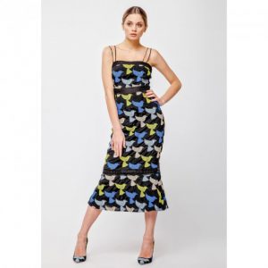 Купить Платье Nai Lu-na by Anastasia Ivanova AI3611 XS Черное и доставка по Украине