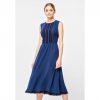 Купить Платье Nai Lu-na by Anastasia Ivanova AI3609 XS Синее и доставка по Украине
