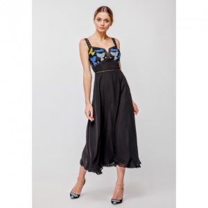 Купить Сарафан Nai Lu-na by Anastasia Ivanova AI3602-1 L Черный и доставка по Украине