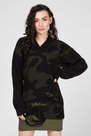 Купить Женское черное платье M-CUZZ Diesel S 00SX5T 0JAVJ и доставка по Украине