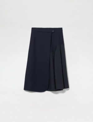 Купить Юбка MaxMara 42 Темно-синяя 21060193000 и доставка по Украине