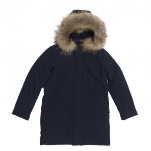 Купить Зимняя парка с енотовой опушкой BOMBOOGIE 152 см Синий 440/212 и доставка по Украине