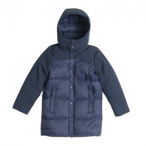 Купить Комбинированная парка на пуху BOMBOOGIE 167 см Синий 6666/297 и доставка по Украине