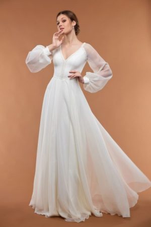 Купить Белое вечернее платье Lolita XS/S молочный 43425431 и доставка по Украине