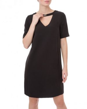 Купить Сукня жіноча TRUSSARDI JEANS (56D00308-1T002800-K299/19-20) Чорний 44 и доставка по Украине