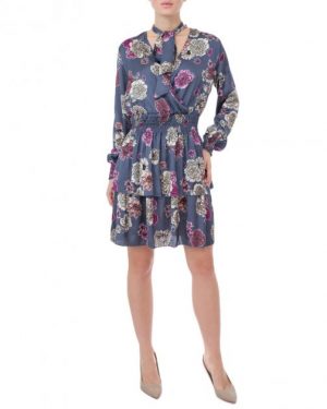 Купить Сукня жіноча TRUSSARDI JEANS (56D00277-1T003102-E508/19-20) Синій 38 и доставка по Украине