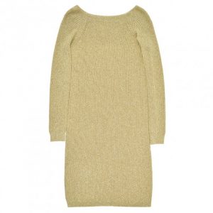Купить Плаття Souvenir 7435 S в'язане світле золотисте и доставка по Украине