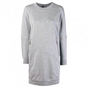 Купить Плаття Love Moschino W5A4101E1853 S спортивне сіре и доставка по Украине