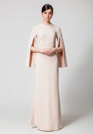 Купить Вечернее платье Nai Lu-na by Anastasia Ivanova NL3701-2 M Кремовое и доставка по Украине