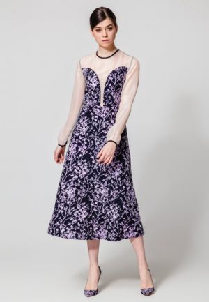 Купить Вечернее платье Nai Lu-na by Anastasia Ivanova AI3713 XS Аметист и доставка по Украине