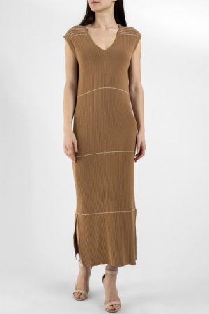 Купить Платье Beatrice S Бежевый (20FE6247DRESS_203-S) и доставка по Украине