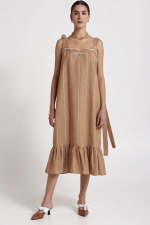 Купить Платье Beatrice 42 Бежевый (20FE6265V38_600-42) и доставка по Украине