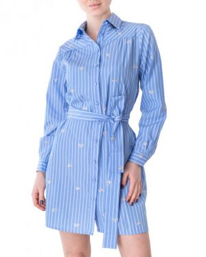 Купить Сукня жіноча LIU JO (WA1312-T4826-T9636/21) Блакитний 44 и доставка по Украине