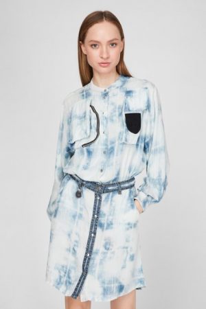 Купить Женское голубое платье D-NOEMI Diesel S A04438 0IBAR и доставка по Украине