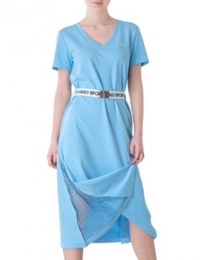 Купить Сукня жіноча LIU JO (TA1209-F0833-X0372/21) Блакитний XS и доставка по Украине