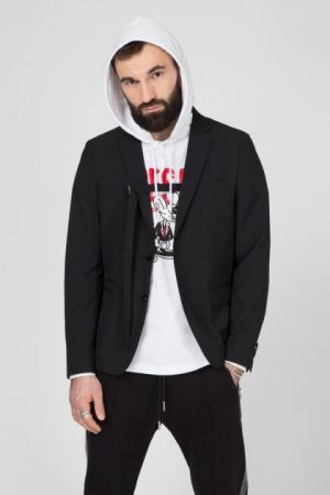 Купить Мужской черный пиджак J-HOOK Diesel 50 00S3C7 0BAXC и доставка по Украине