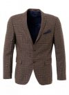 Купить Пиджак Pierre Cardin в крупную клетку 48 Коричневый (29349/7700) и доставка по Украине
