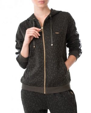 Купить Костюм трикотажний жіночий LIU JO (TF0166-J6087-A4018 ( TF0168-J6087-A4018 )/20-21) Хакі XL и доставка по Украине