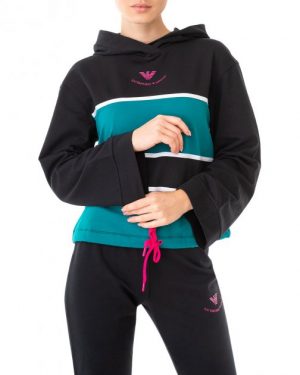 Купить Костюм спортивний жіночий ARMANI EA7 (3HTV78-TJ31Z-1200/20) Чорний S и доставка по Украине