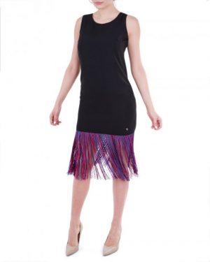 Купить Сукня жіноча TRUSSARDI JEANS (56D00213-1T002303-K299/9) Синій 44 и доставка по Украине