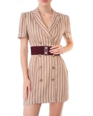 Купить Сукня жіноча LIU JO (FA0213-T4197-B3719/20-2) Бежевий 42 и доставка по Украине