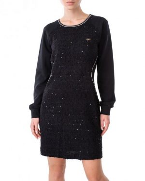Купить Сукня жіноча LIU JO (TF0148-J6084-22222/20-21) Чорний XS и доставка по Украине