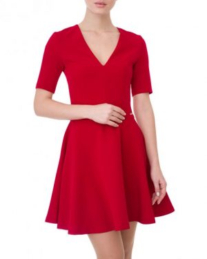 Купить Сукня жіноча TRUSSARDI JEANS (56D00280-1T002800-R170/19-20-2) Червоний 38 и доставка по Украине