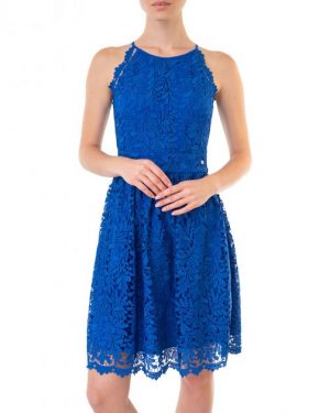 Купить Сукня жіноча TRUSSARDI JEANS (56D00326-1T003475-U265/20) Синій 38 и доставка по Украине