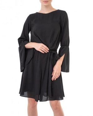 Купить Сукня жіноча TRUSSARDI JEANS (56D00383-1T002799-K299/20) Чорний 46 и доставка по Украине