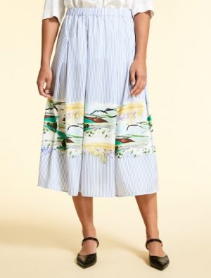 Купить Юбка Marina Rinaldi 17 Голубая MRM11.5101041.V0 и доставка по Украине