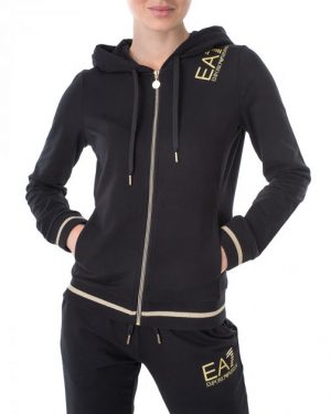 Купить Костюм спортивний жіночий ARMANI EA7 (3KTV52-TJ31Z-1200/21-2) Чорний XS и доставка по Украине