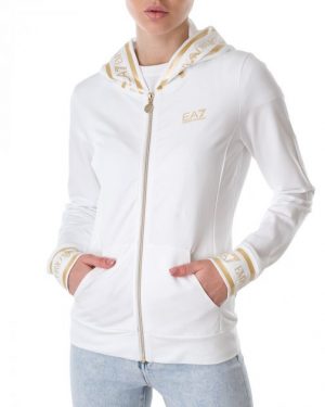 Купить Толстовка спортивна жіноча ARMANI EA7 (3KTM14-TJ31Z-0101/21-2) Білий M и доставка по Украине