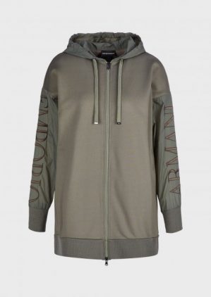 Купить Спортивная кофта Emporio Armani 42 Оливковая 3K2M6I.2JXTZ и доставка по Украине
