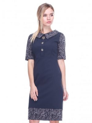 Купить Платье Chiara Deste 4039 1057 42 графитовый и доставка по Украине