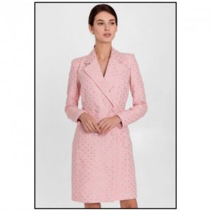 Купить Платье-жакет Nai Lu-na by Anastasia Ivanova AI3727-1 S Розовое и доставка по Украине