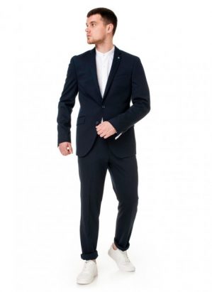 Купить Мужской костюм Pierre Cardin Приталенный 48 Синий (А:75281/3000 М:62211) и доставка по Украине