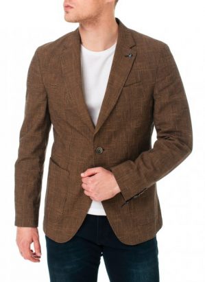 Купить Мужской пиджак Pierre Cardin летний 54 Горчичный (А:58229/7250 М:62781) и доставка по Украине
