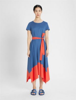 Купить Платье MaxMara 46 Голубое 56210811600 и доставка по Украине