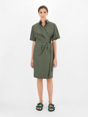 Купить Платье MaxMara 46 Оливковое 52210611600 и доставка по Украине
