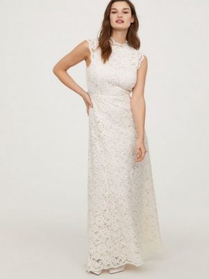 Купить Платье H&M 0622106-7 40 Белое (СА2000001679692) и доставка по Украине