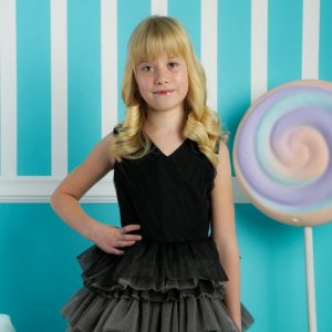 Купить Платье Градиент черно-нюдовый 92 и доставка по Украине