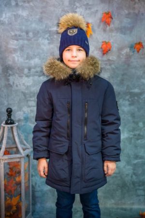 Купить Пуховик Snowimage 146 см Синий (6901250513132) и доставка по Украине