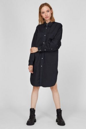 Купить Женское темно-синее джинсовое платье D-BABLYX-SP-NE Diesel M A02828 069WK и доставка по Украине