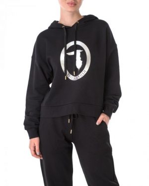 Купить Костюм спортивний жіночий TRUSSARDI JEANS (56F00168-1T002268-K299 ( 56P00294-1T002268-K299 )/21-22) Чорний M и доставка по Украине