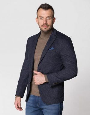Купить Пиджак Pierre Cardin из коллекции Future Flex в синем цвете размер 52 (39132/3150/42405) и доставка по Украине