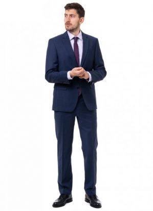 Купить Костюм Pierre Cardin однотонный 48 Синий (56061/3101) и доставка по Украине