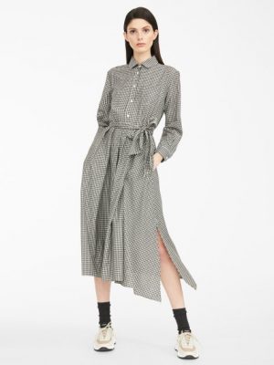 Купить Платье MaxMara 50 Черно-белое 52260709600 и доставка по Украине