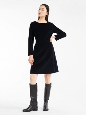 Купить Платье MaxMara 40 Темно-синее 52260503600 и доставка по Украине